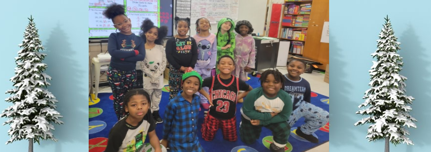 Holiday PJs Day Bennett&#39;s 2nd Grade Class